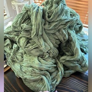 Sage green cheesecloths x10